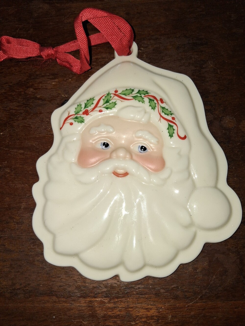 Lenox Santa Cookie Press Ornament